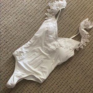 Lace one piece